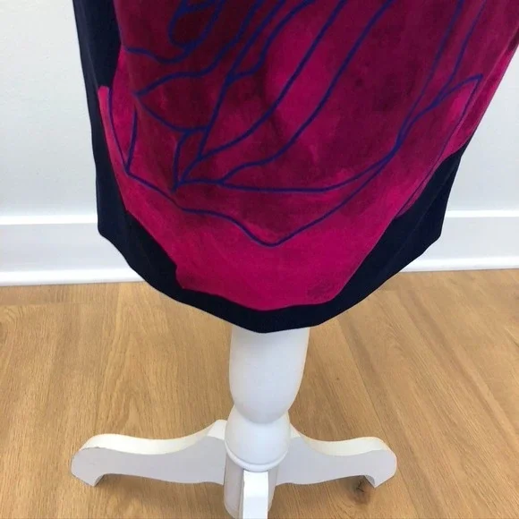 SportMax Midi Sheath Dress Womens 4 Sleeveless Floral Teacher Career Business - Picture 5 of 15